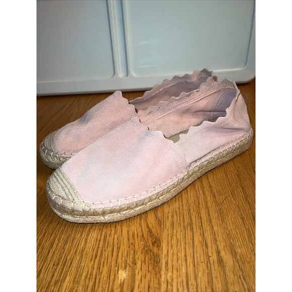 STEVE MADDEN Breanna Espadrille, Pink Suede, Women‎ Size 8 - Picture 1 of 6
